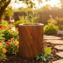 Log Planter
