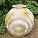 Round Ribbed Urn 29