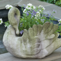 Swan Planter 16
