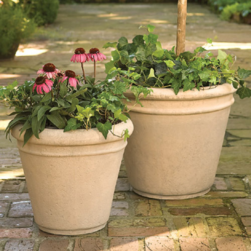 Double Rim Planter/Cg Ls