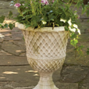 LATTICE BUTTON URN
