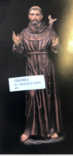 N/A ST. FRANCIS OF ASSISI 48"