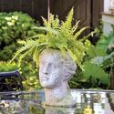 Venus Head Planter 13.5 H