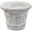 Urn W/Lions Circling 9