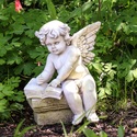 Putto W/ Book
