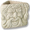 Three Green Man Planter