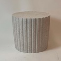 18h fluted side table in house