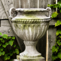 Fluted And Beaded Urn 18""h