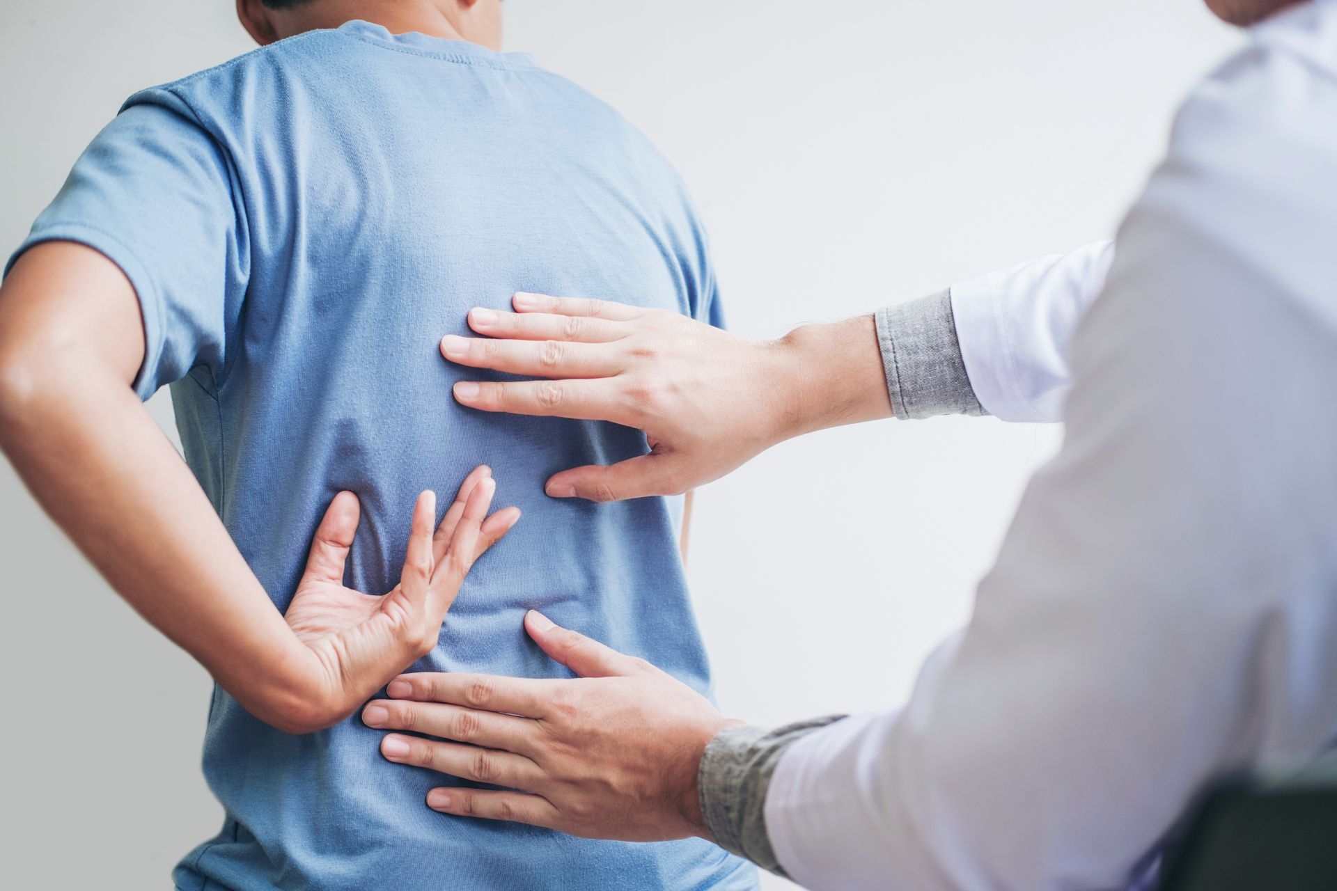 Are there any specific precautions to take when performing overhead activities post-operatively?