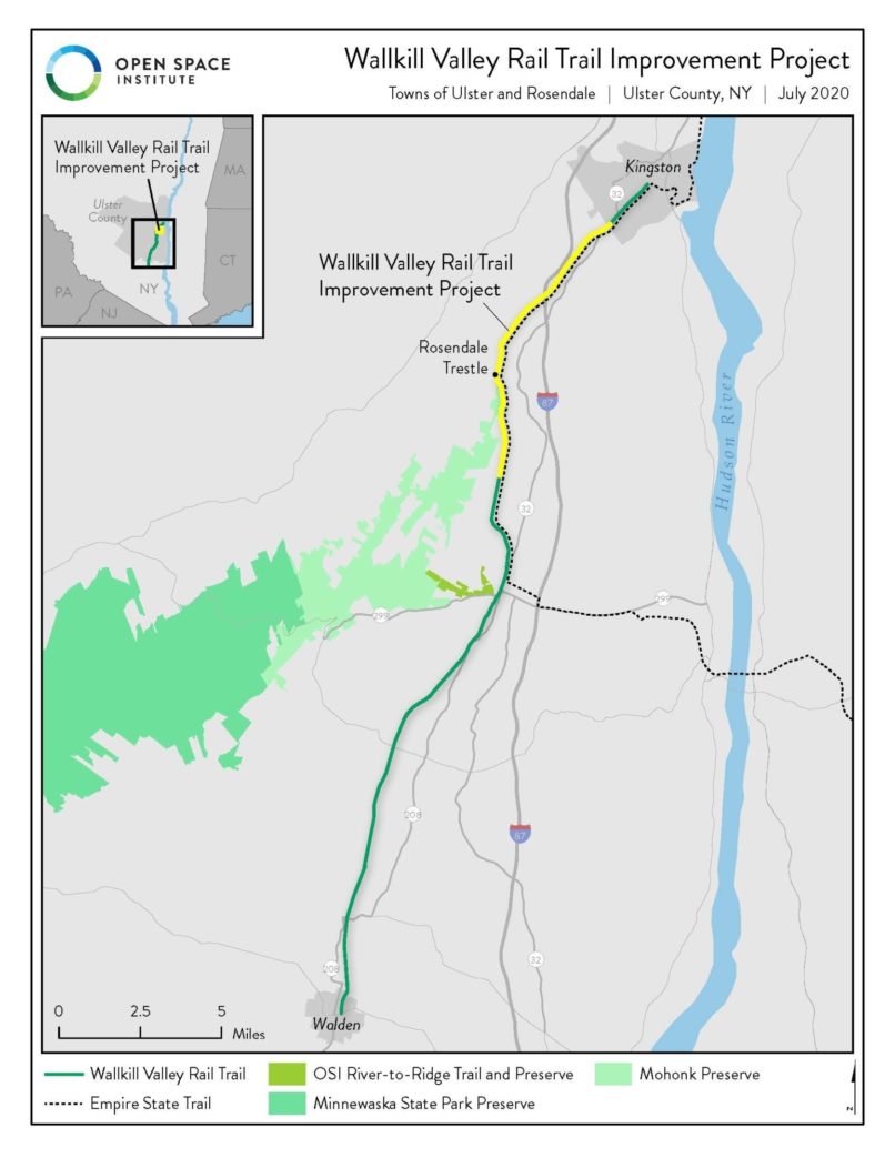 MillionDollar Wallkill Valley Rail Trail Improvement Project Set to