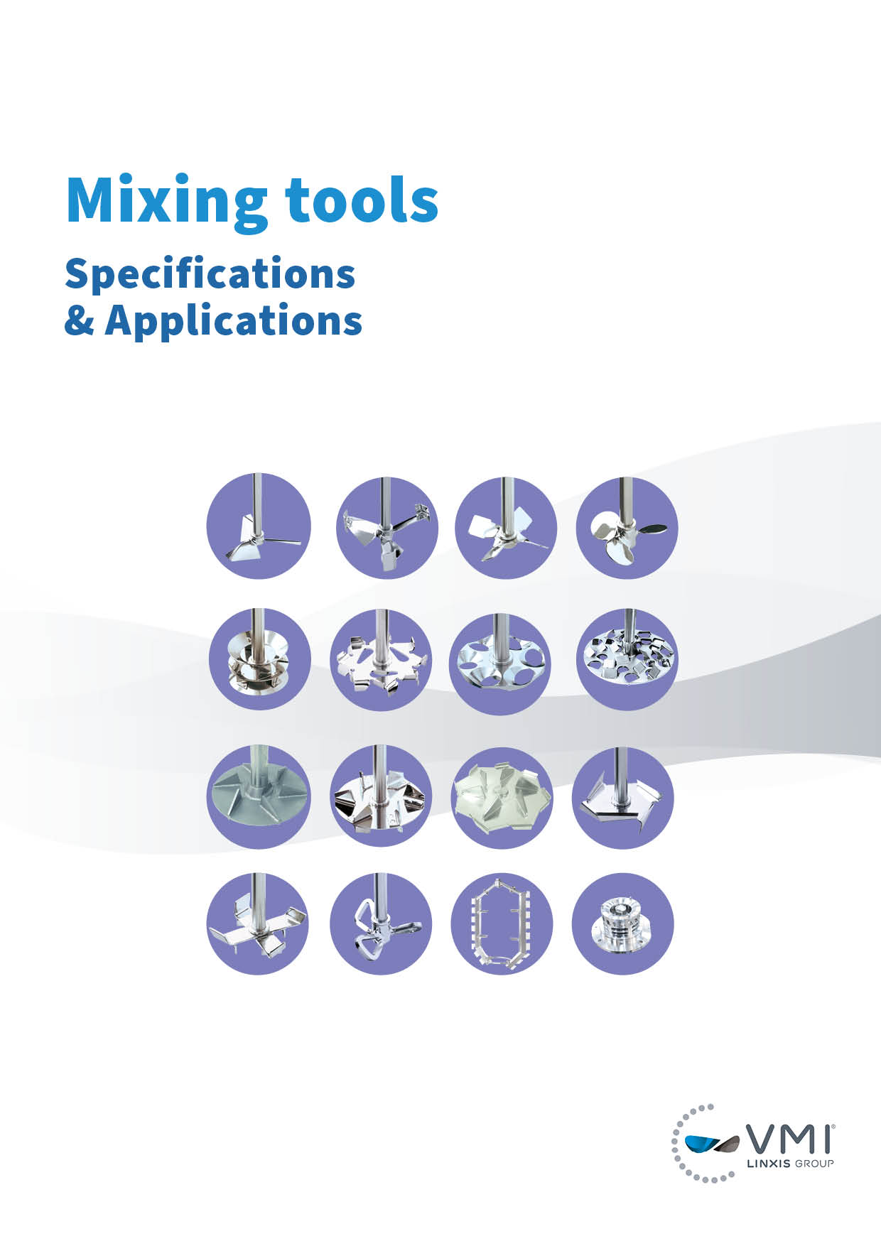 Our brochure for our mixing tools specifications