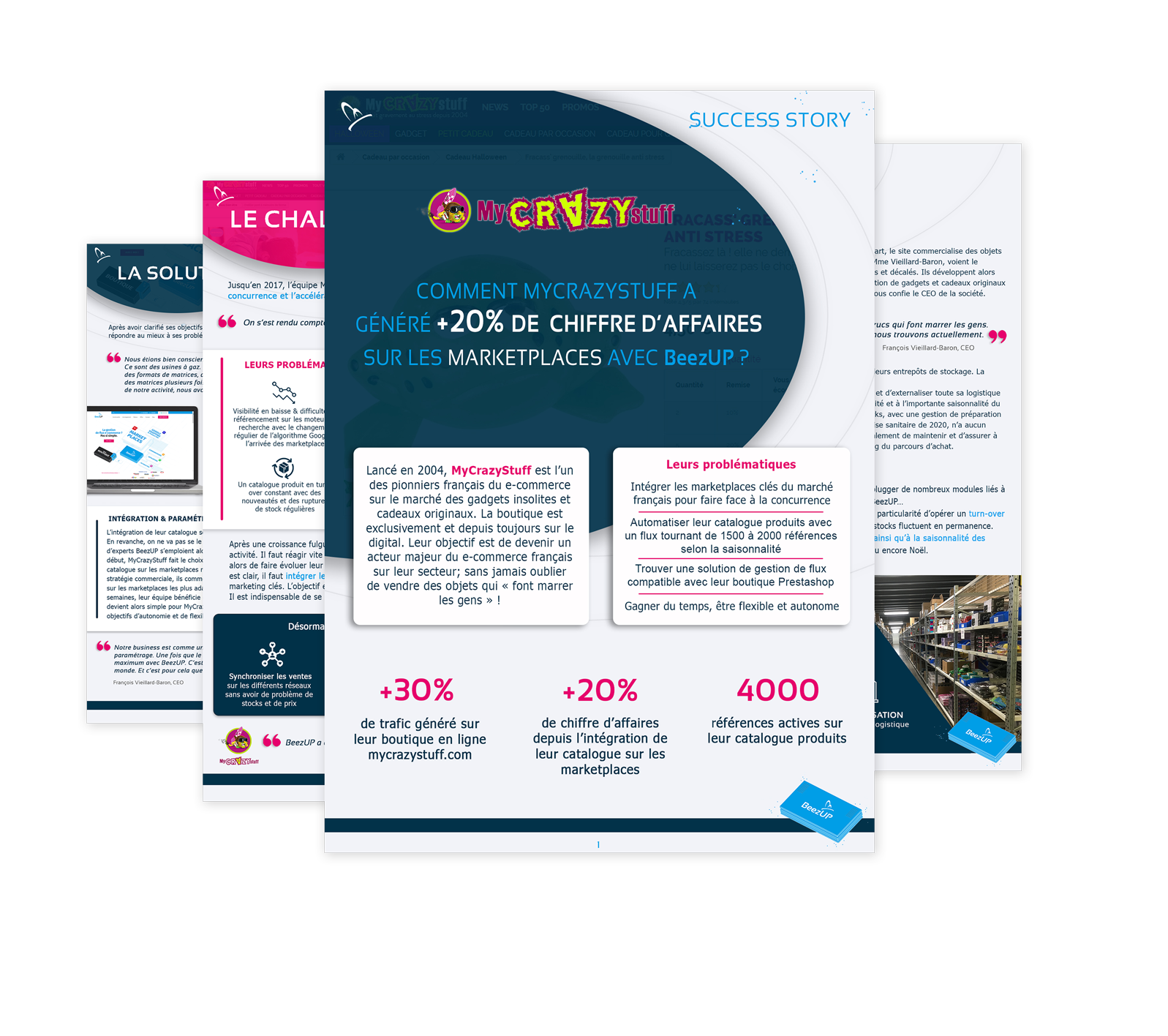 Cas client MyCrazyStuff et BeezUP