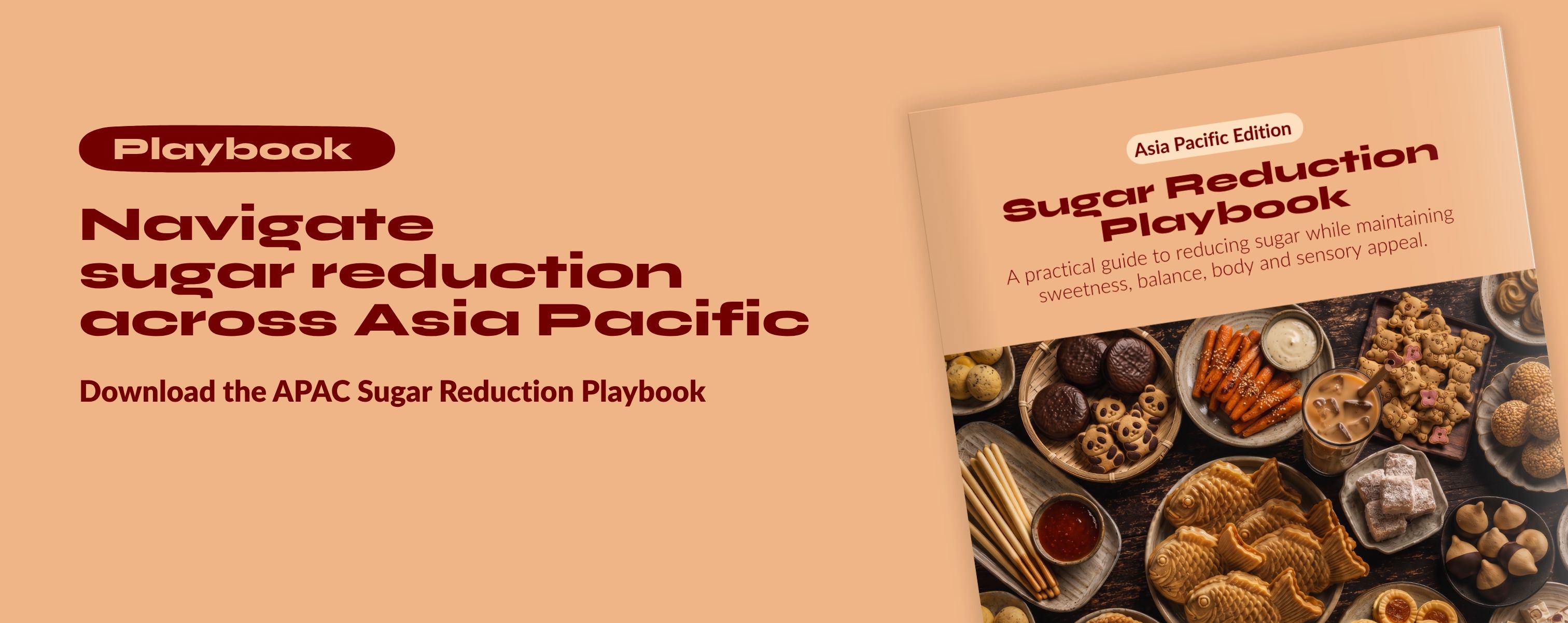 APAC Sugar Reduction Playbook for food and beverage manufacturers