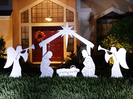 Wooden Nativity Sets For Yard