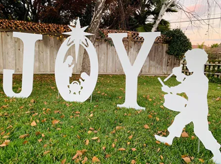 Wood Nativity Scene Pattern