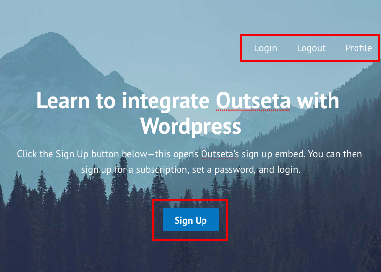 Outseta Typedream Integrate Outseta with Wordpress | Outseta Knowledge Base