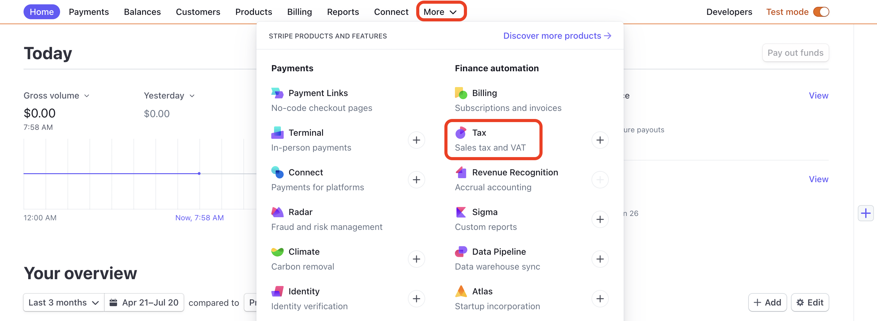 Enable Stripe Tax | Outseta Knowledge Base