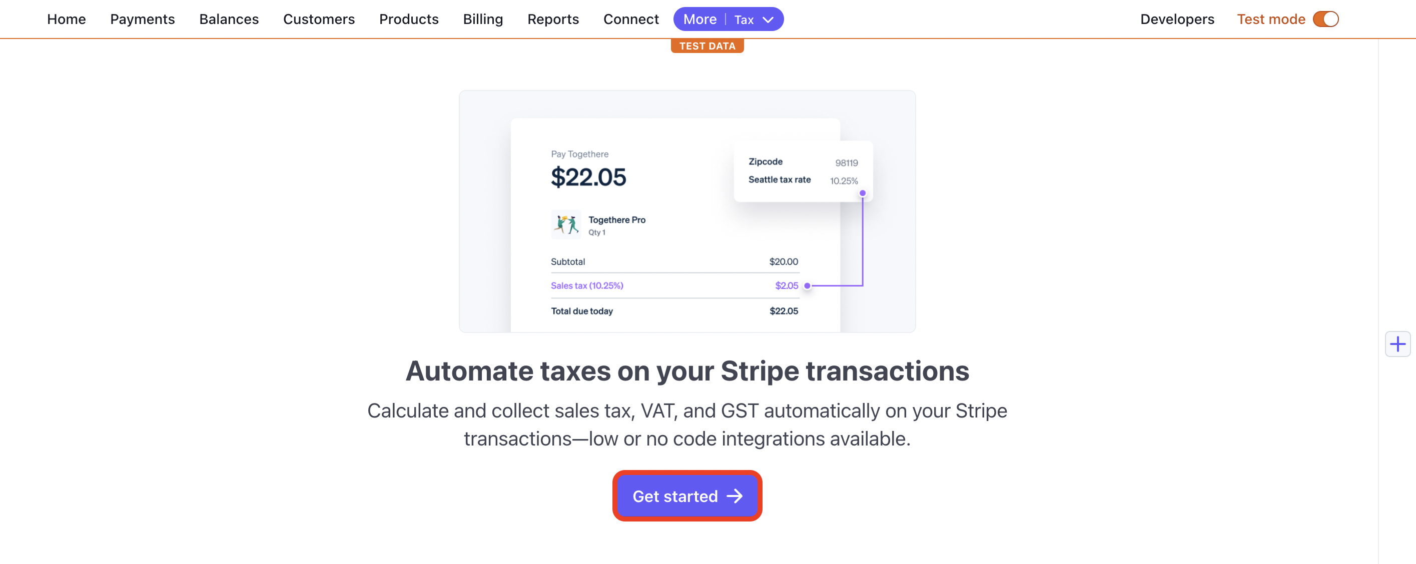 Enable Stripe Tax | Outseta Knowledge Base