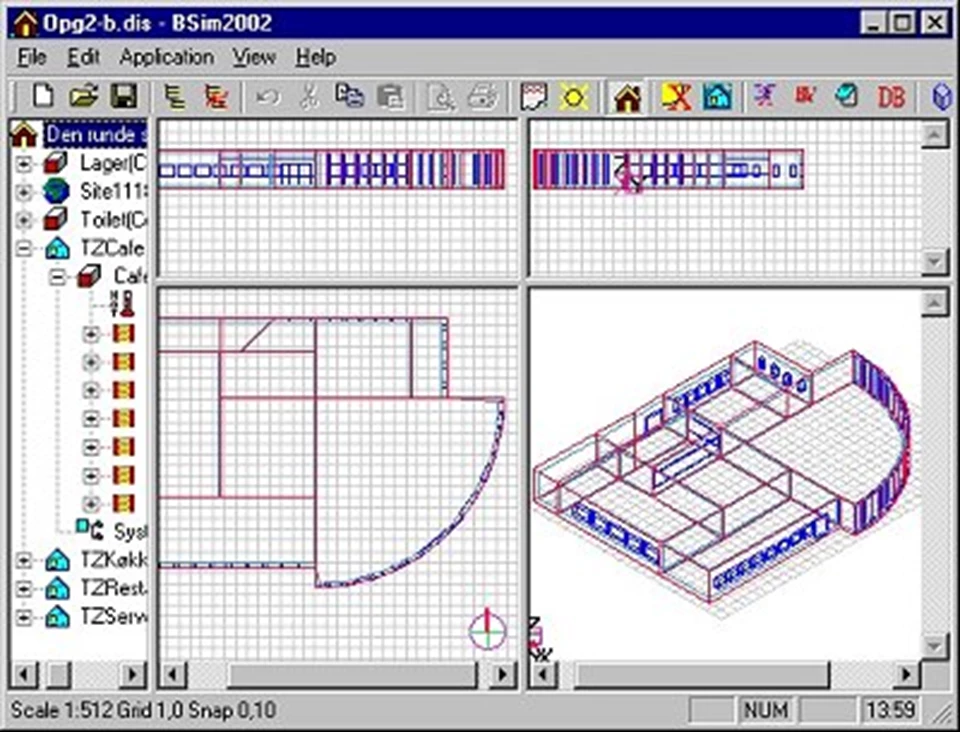 Visualisering af brugerfladen i BSim