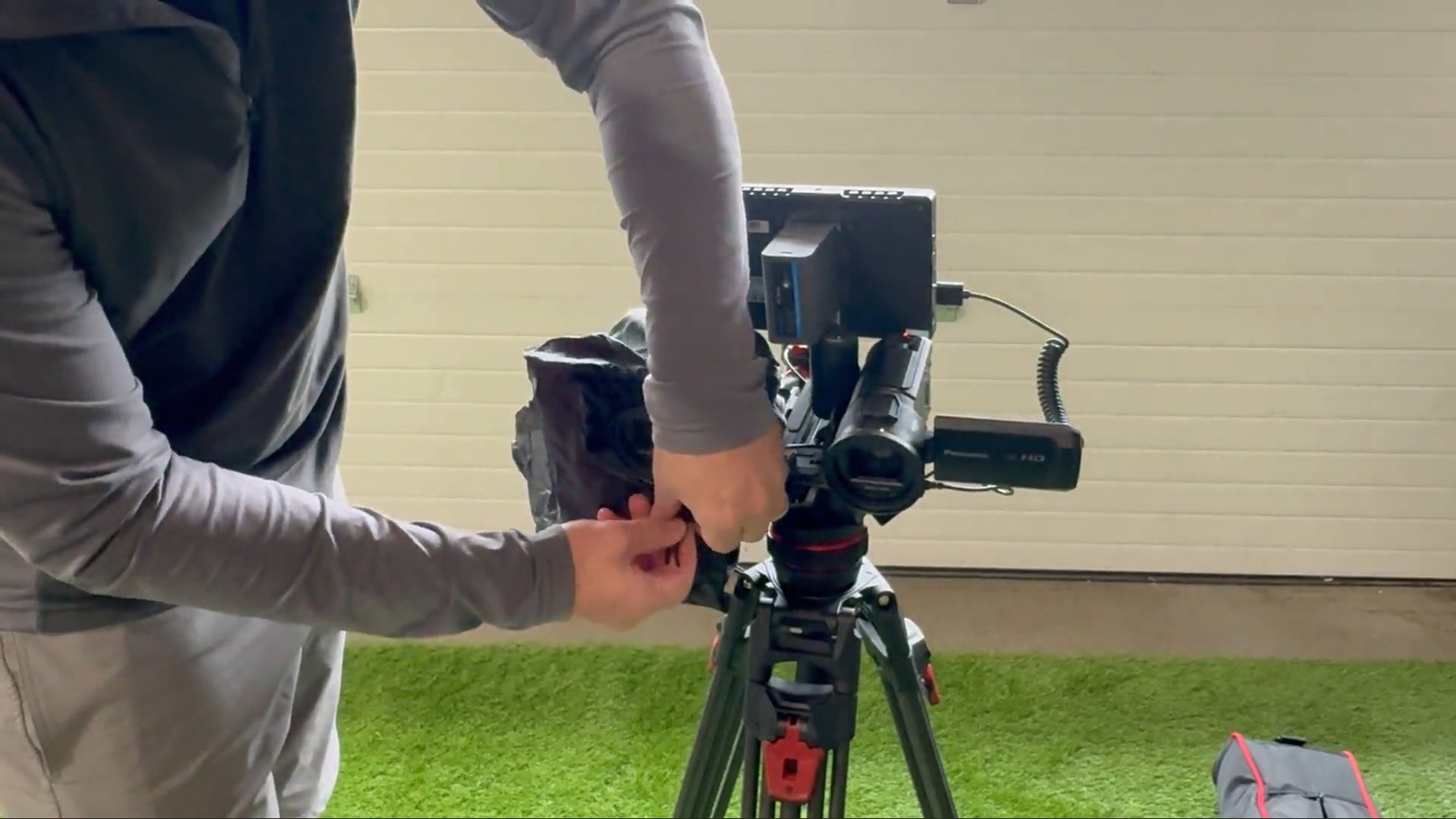 Dual Press Box Tripod for Football