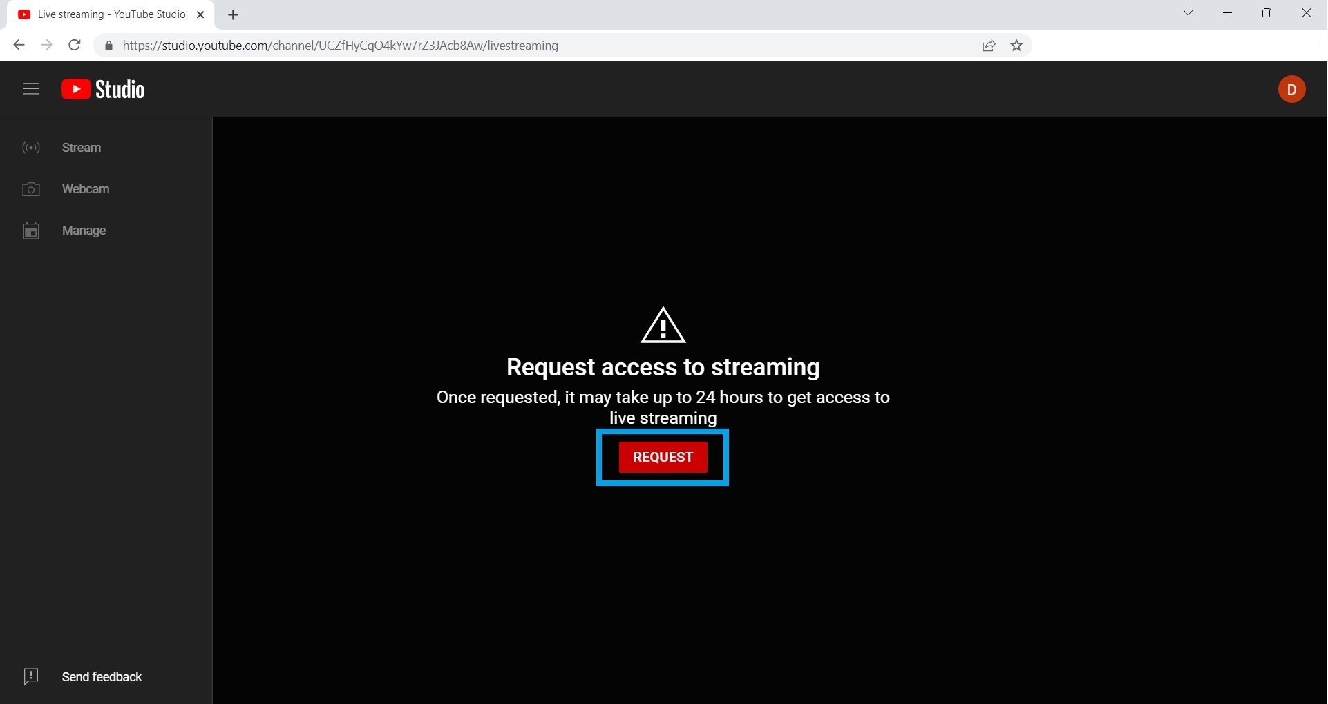 YouTube Streaming is Not Enabled | Scout Knowledge Base