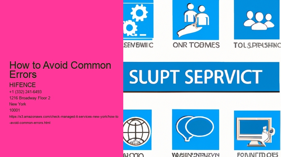 How to Avoid Common Errors