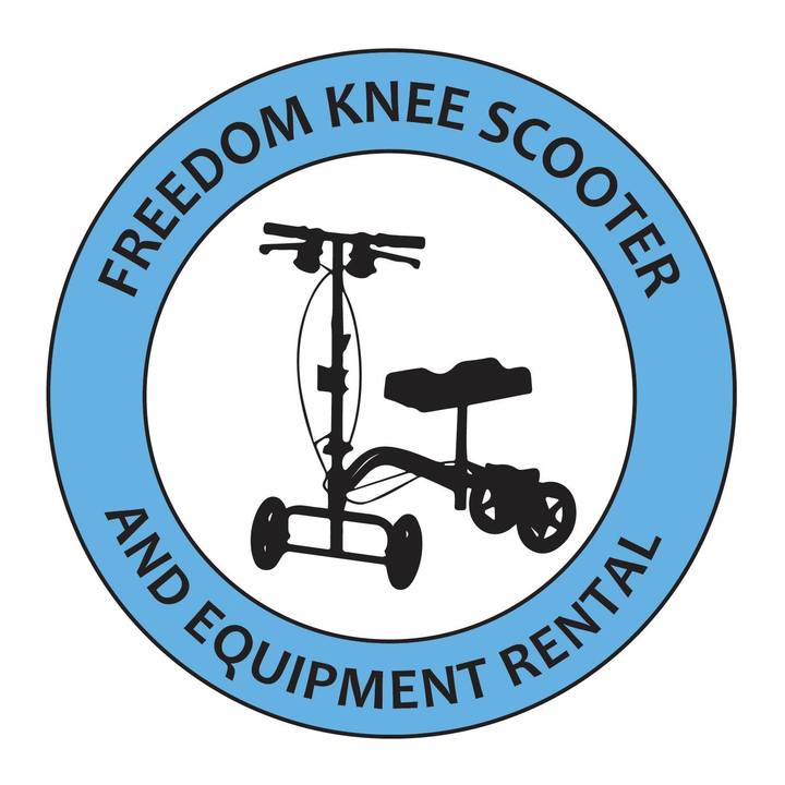 Freedom Knee Scooter &amp; Equipment Rental Logo