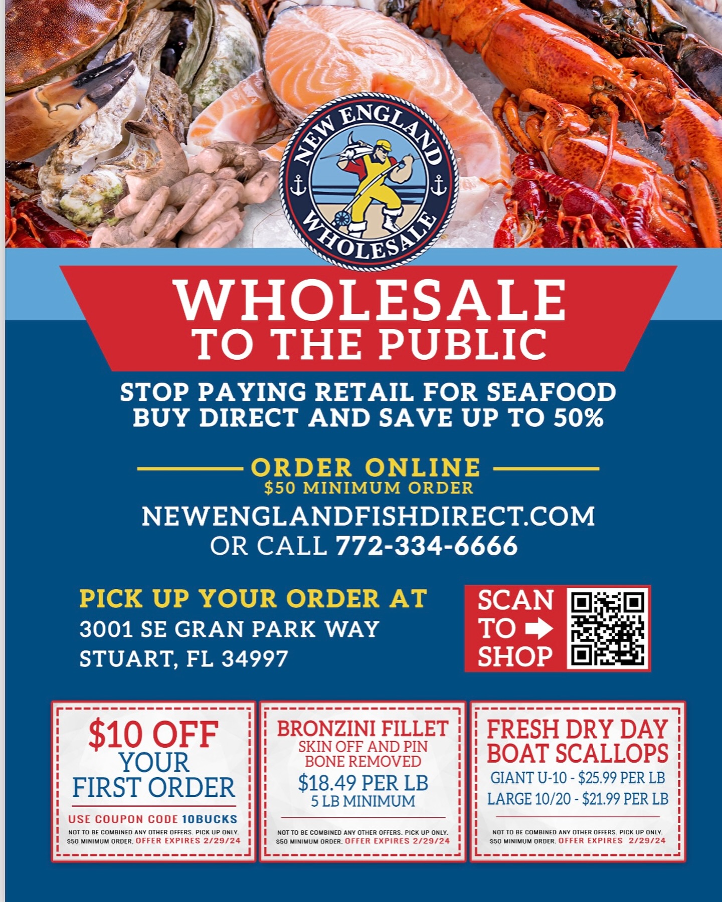 New England Wholesale Fish & Lobster Image