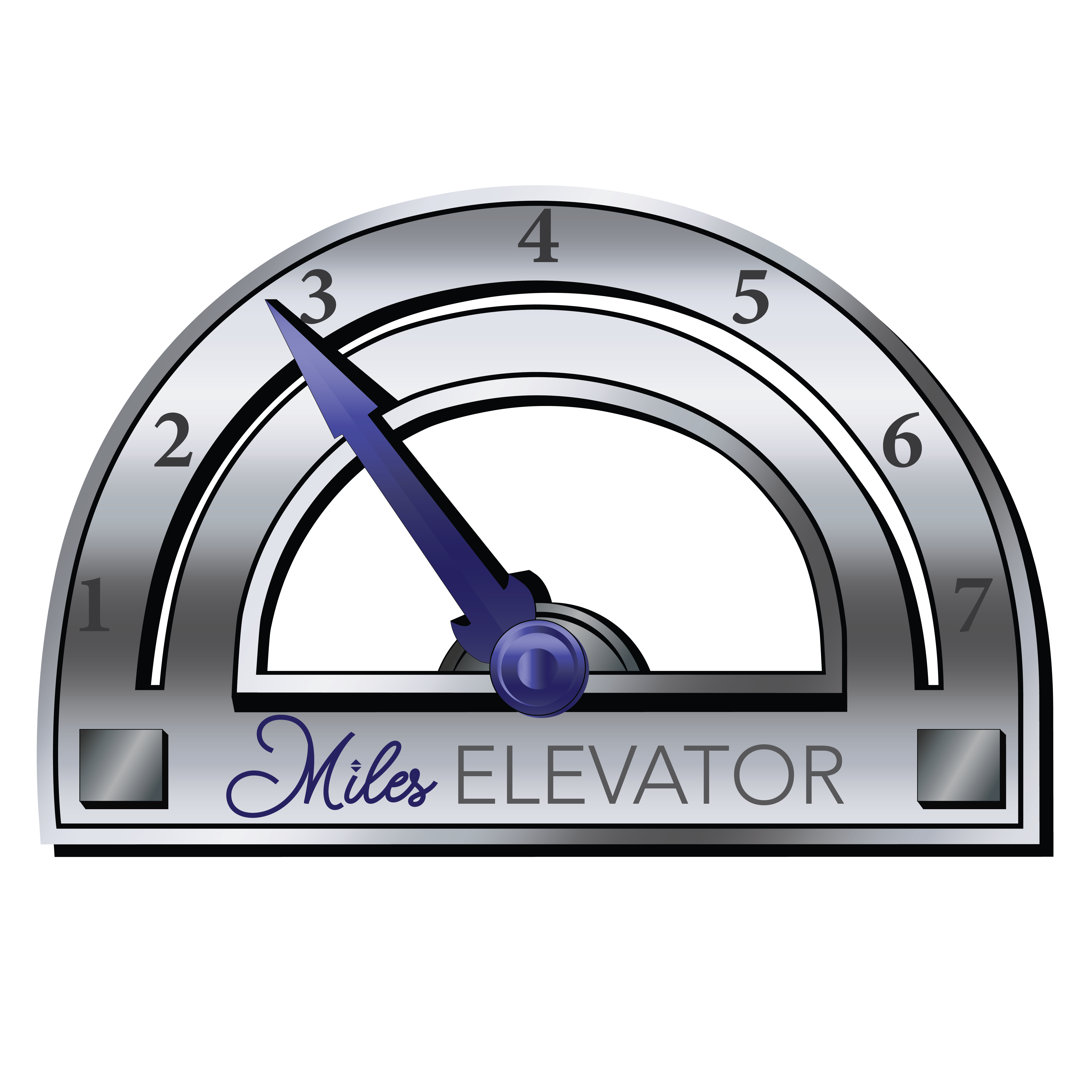 Miles Elevator Door &amp; Cab Logo