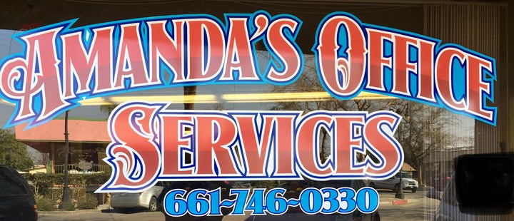 Amanda's Office Services - Shafter, CA