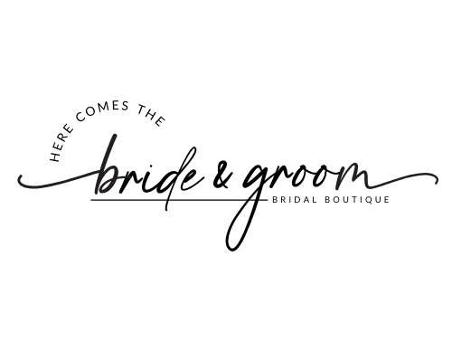 Here Comes the Bride &amp; Groom Logo