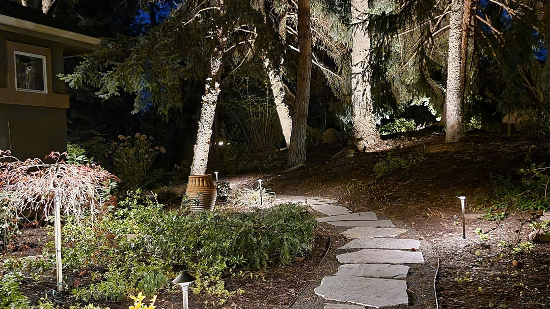 After Dark Landscape Lighting Image