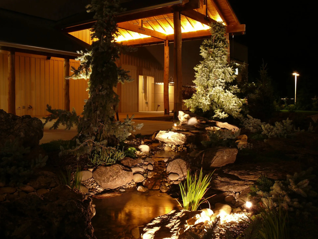 After Dark Landscape Lighting Image