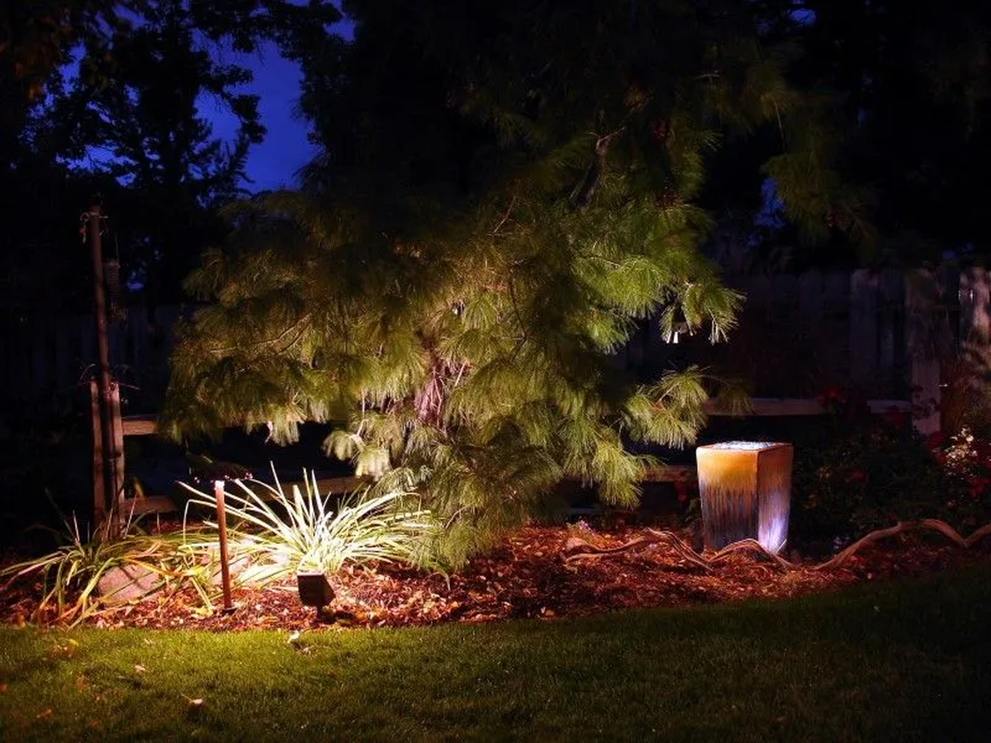 After Dark Landscape Lighting Image