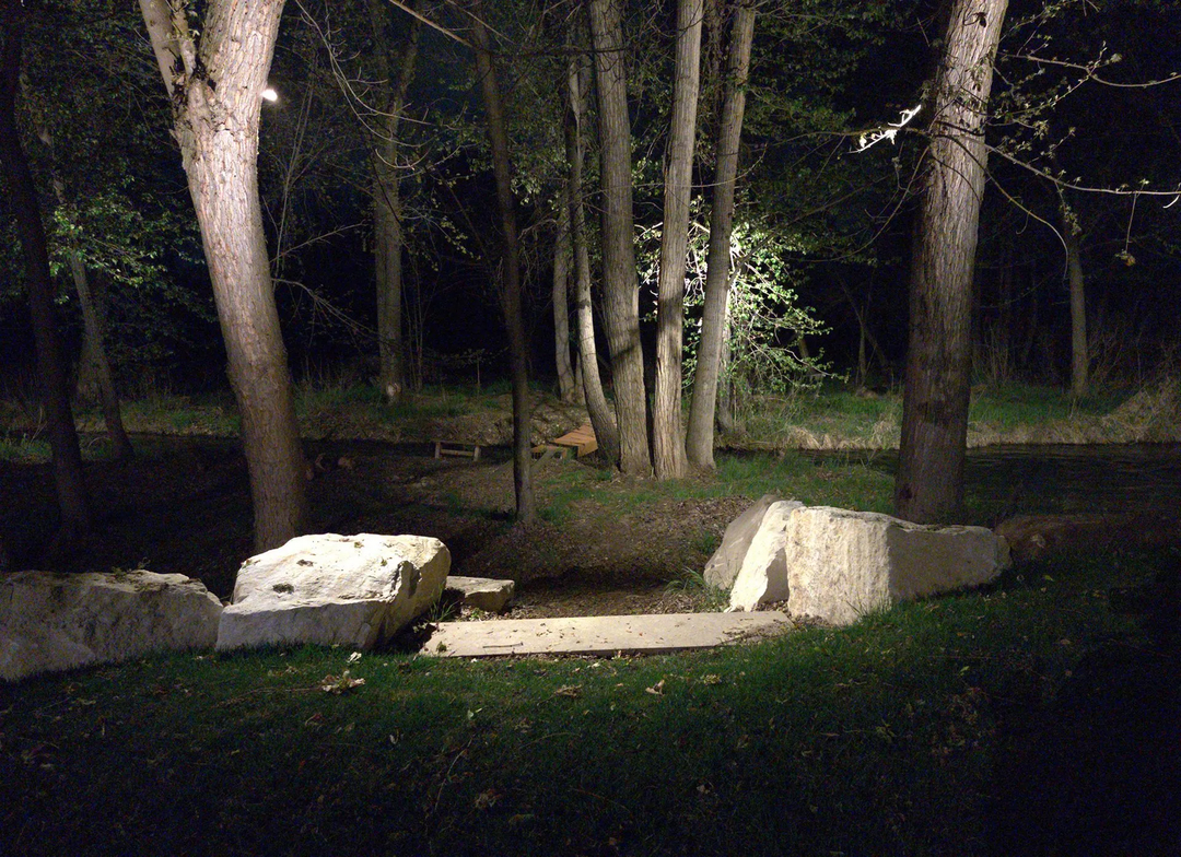 After Dark Landscape Lighting Image