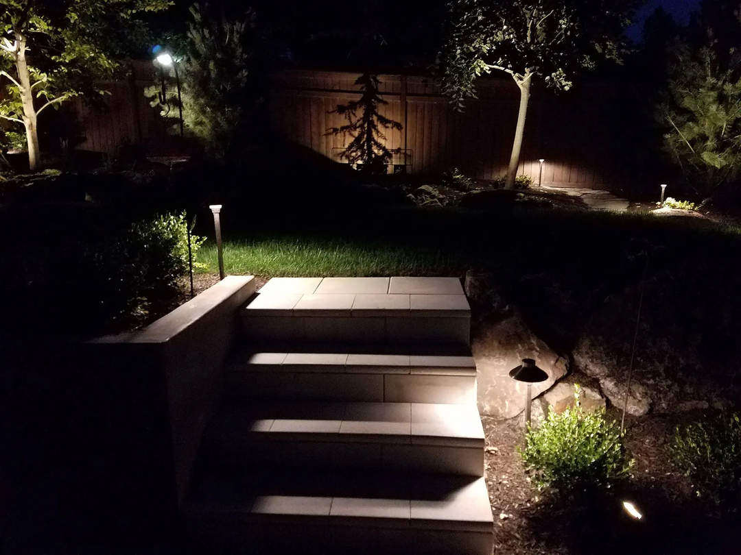 After Dark Landscape Lighting Image