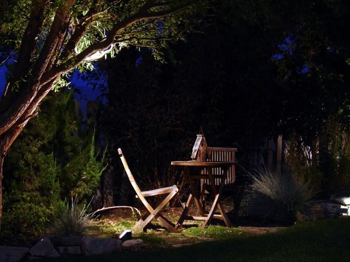 After Dark Landscape Lighting Image