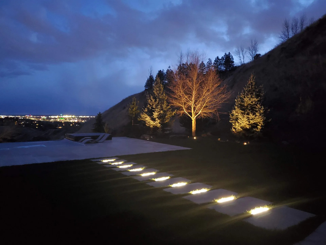 After Dark Landscape Lighting Image