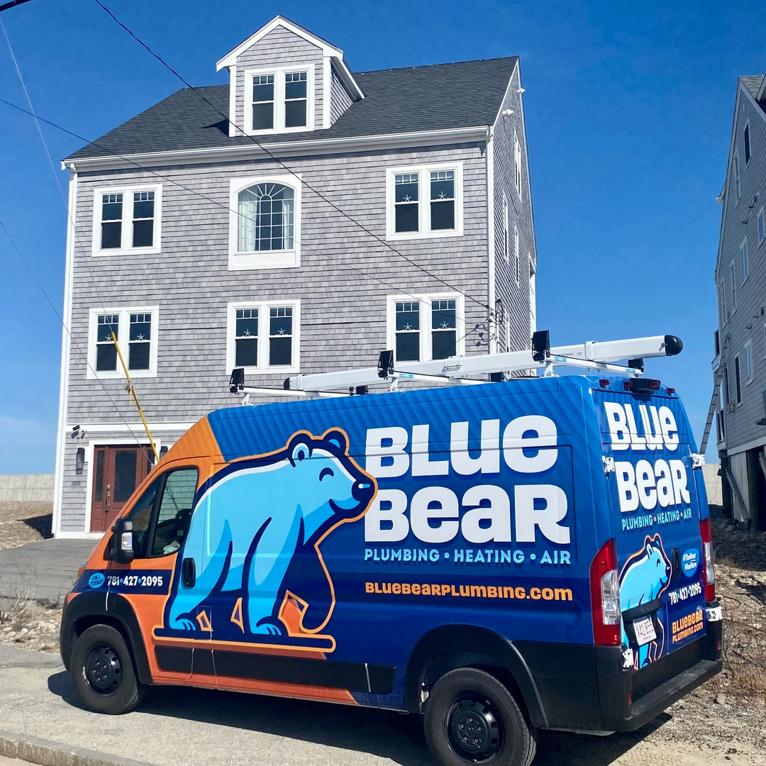 Blue Bear Plumbing Heating &amp; Air Logo