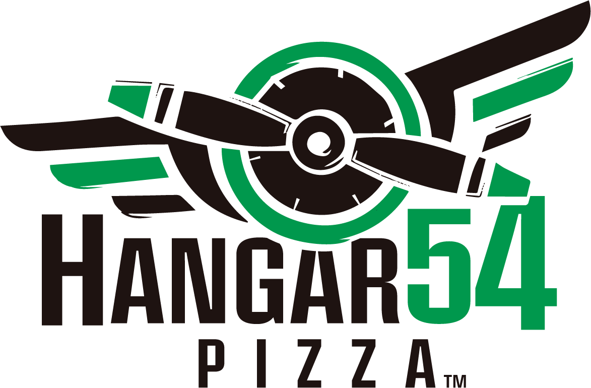 Hangar 54 Pizza Logo