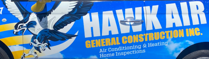 Hawk Air General Construction Logo