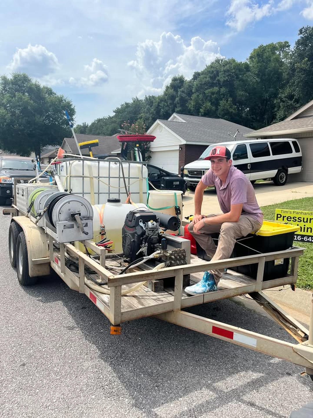 Tims Panhandle Pressure Washing LLC Logo