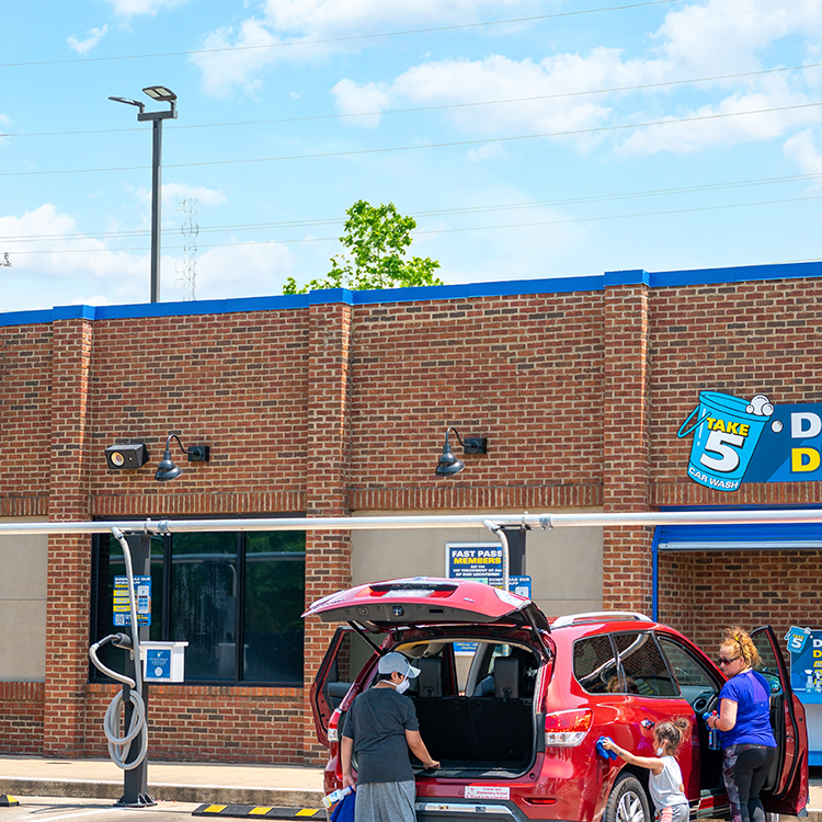 Take 5 Car Wash Image