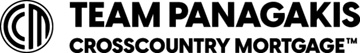 Telli Panagakis at CrossCountry Mortgage Logo