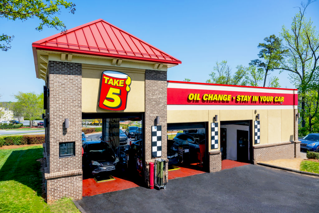 Take 5 Oil Change Logo