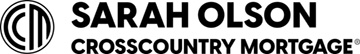 Sarah Olson at CrossCountry Mortgage Logo