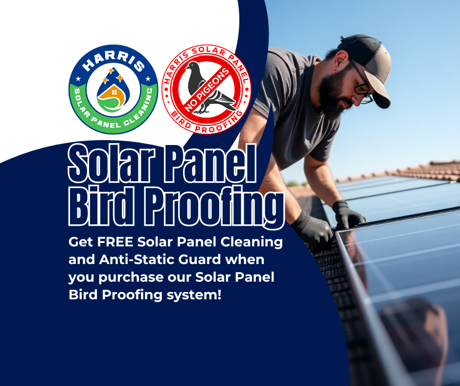 Harris Solar Panel Cleaning Image