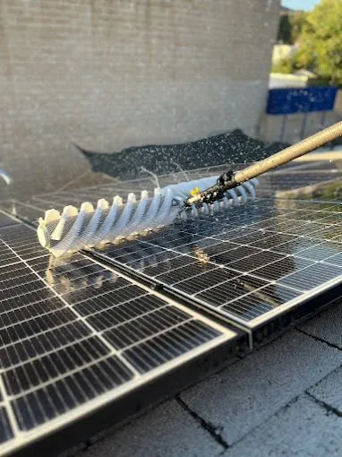 Harris Solar Panel Cleaning Image