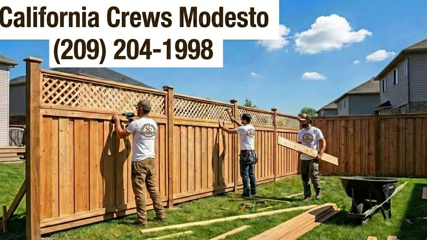 California Crews Painting & Fencing Modesto Ca Image