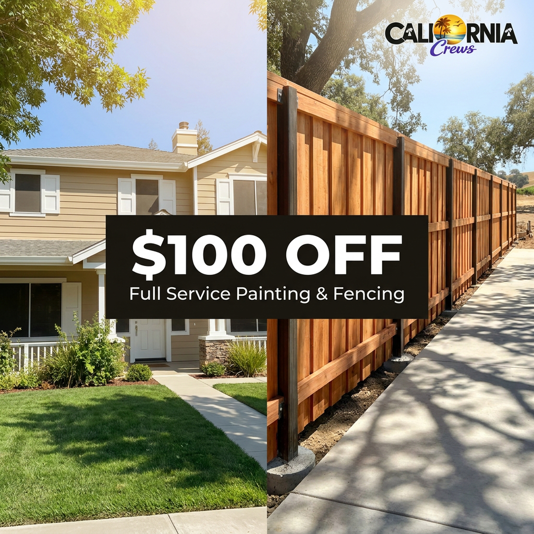California Crews Painting & Fencing Modesto Ca Image